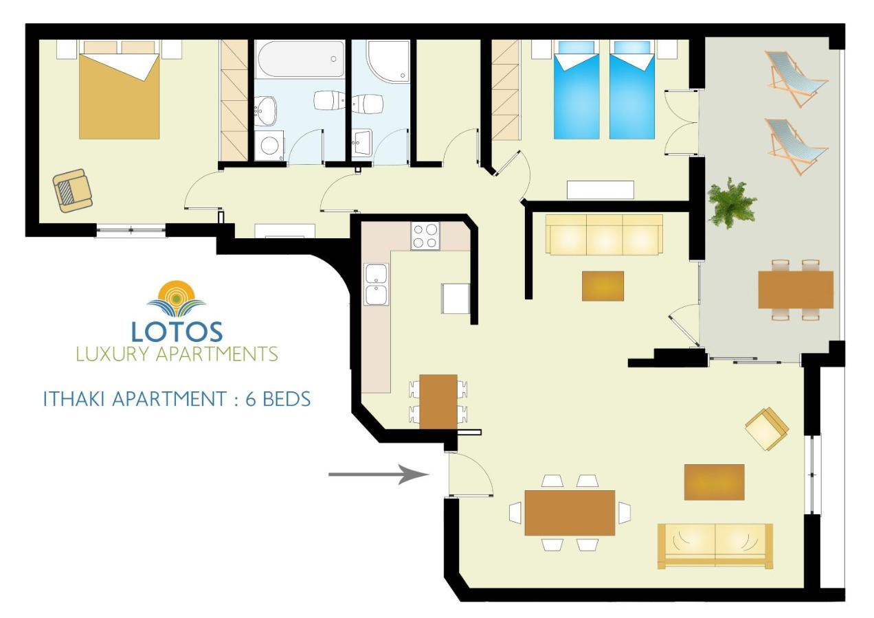 Lotos - Luxury Apartments Kounoupidhianá المظهر الخارجي الصورة